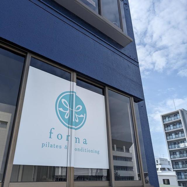 ガラスサインの画像